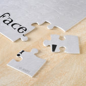 hond met bakboord legpuzzel (Zijkant)