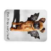 hond met bakboord magneet (Horizontaal)