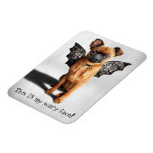 hond met bakboord magneet (Linkerzijde)