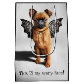 hond met bakboord medium cadeauzakje (Achterkant)