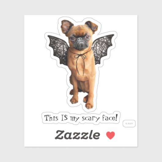 hond met bakboord sticker (Vel)