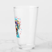 Hond met Bril Glas (Links)