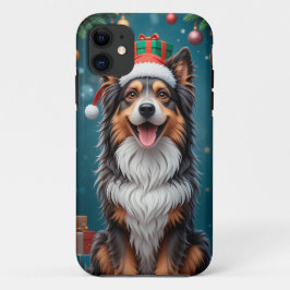 Hond met een levendige en vriendelijke uitdrukking Case-Mate iPhone case