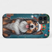 Hond met een levendige en vriendelijke uitdrukking Case-Mate iPhone case (Achterkant (horizontaal))