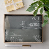 hond met ephemera-debetpapier tissuepapier (Geschenk)