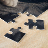 Hond met kat. legpuzzel (Zijkant)