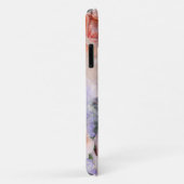 Hond met Rozen Case-Mate iPhone Case (Achterkant/rechts)