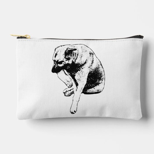 Hond met rustige blik etui (Voorkant)