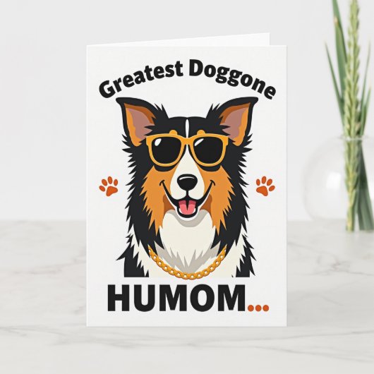 Hond met Stippen Beste Vriend Kaart (Voorkant)