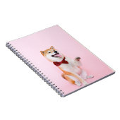 Hond Met Strik Notitieboek (Rechterzijde)
