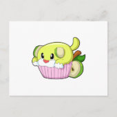 Hond met Taart Briefkaart (Voorkant)