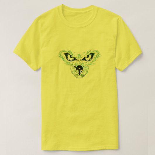 hond met wilde ogen t-shirt (Design voorkant)