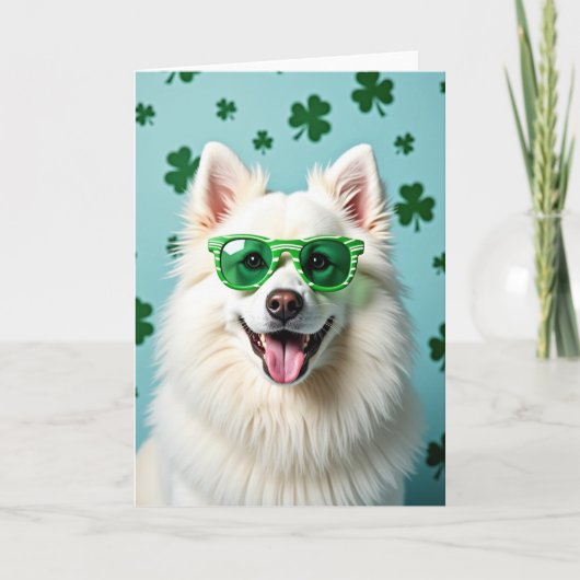 Hond Met Zonnebril Lach Kaart (Voorkant)