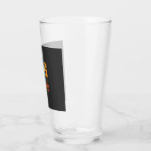 Hond Mijn Beste Vriend Retro Design Glas (Links)