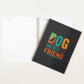 Hond Mijn Beste Vriend Retro Design Planner (Display)