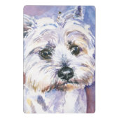 Hond Mini Klembord (Achterkant)