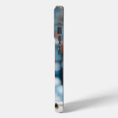 Hond Modeshow – Schattige Cartoon Winter Scene  Case-Mate iPhone Case (Achterkant / Links)