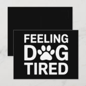 Hond Moe Briefkaart (Voorkant / Achterkant)