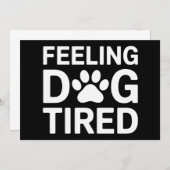 Hond Moe Kaart (Voorkant / Achterkant)