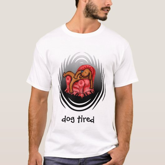 hond moe t-shirt (Voorkant)