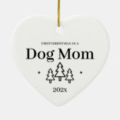 Hond Moeder 2026 Kerst Ornament (Achterkant)
