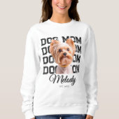 Hond Moeder Aangepaste Hond Foto Trui (Voorkant)