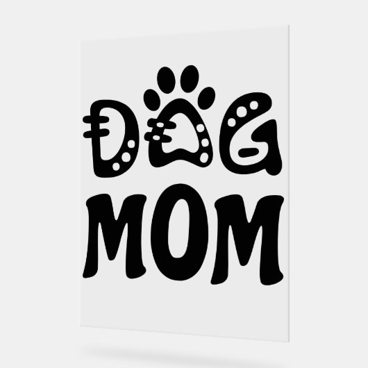 Hond Moeder Acryl Bord (Hoek)