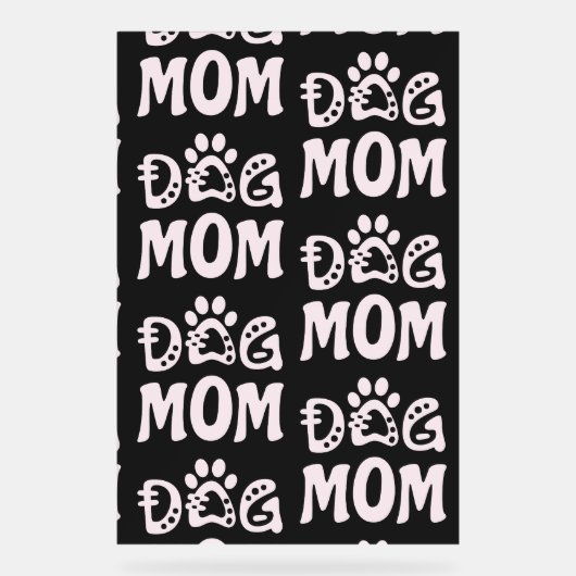 Hond Moeder Acryl Bord (Voorkant)