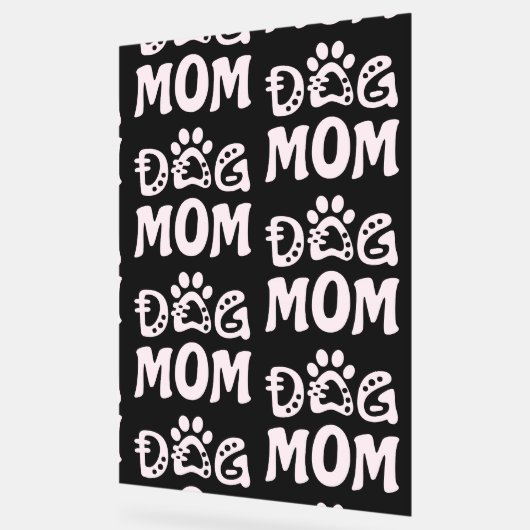 Hond Moeder Acryl Bord (Hoek)