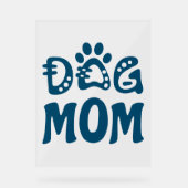 Hond Moeder Acryl Bord (Voorkant)