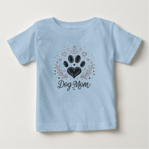 Hond Moeder Baby Peuter Poot Hart
