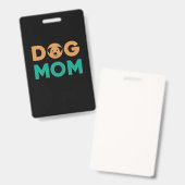 Hond Moeder Badge (Voor- en achterkant)