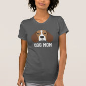 Hond Moeder Beagle Moederdag T-shirt (Voorkant)