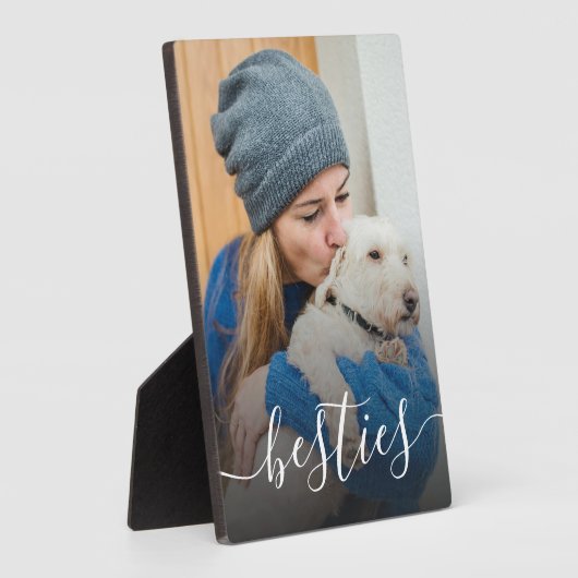 Hond Moeder Beste Vriendinnen  Fotoplaat (Zijkant)