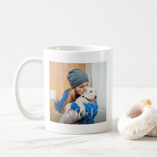 Hond Moeder Beste Vriendinnen Koffiemok (Met donut)