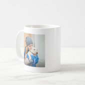 Hond Moeder Beste Vriendinnen Koffiemok (Voorkant links)