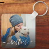 Hond Moeder Beste Vriendinnen  Sleutelhanger (Achterkant)