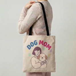 Hond Moeder Boodschappentas Grappig Geschenk voor  Tote Bag
