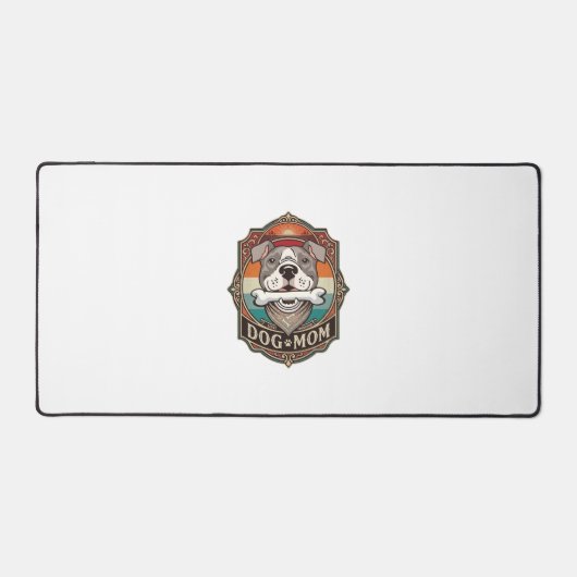 Hond Moeder Bot Bandana Vintage Frame_1 Bureaumat (Voorkant)