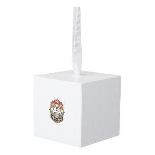 Hond Moeder Bot Bandana Vintage Frame_1 Decoratie