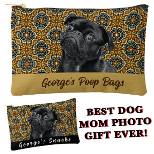 Hond Moeder Bruin Goud Foto Persoonlijke Poep Bg Etui