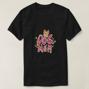 Hond Moeder Cadeau, Vuistslag En Poot, Hond Liefhe T-shirt