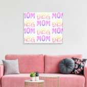 Hond Moeder Canvas Afdruk (Insitu (Woonkamer))