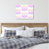 Hond Moeder Canvas Afdruk (Insitu (Slaapkamer))