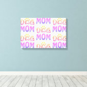 Hond Moeder Canvas Afdruk (Insitu (Houten vloer))
