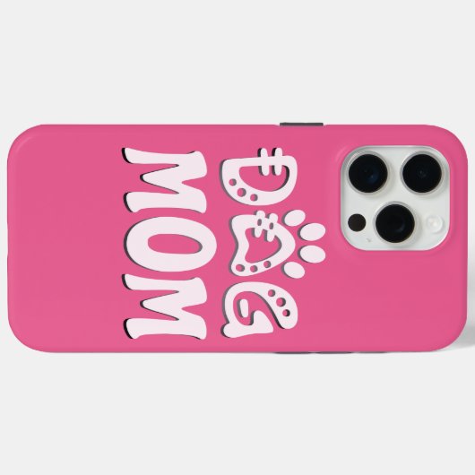 Hond Moeder Case-Mate iPhone Case (Achterkant (horizontaal))