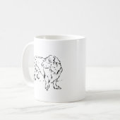Hond Moeder Dachshund Mok – Gepersonaliseerde Hond (Voorkant links)
