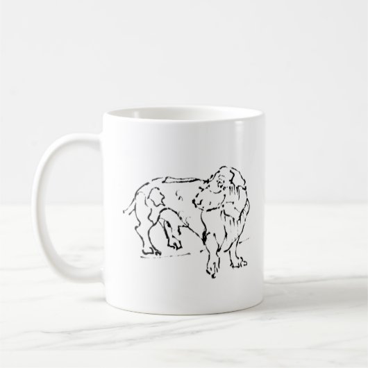 Hond Moeder Dachshund Mok – Gepersonaliseerde Hond (Links)