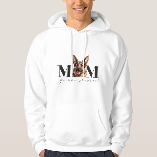 Hond Moeder DUITS HERDER HOND Classic T-shirt (Voorkant)