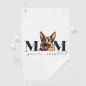 Hond Moeder DUITS HERDER HOND Classic T-shirt Golfhanddoek (Insitu)